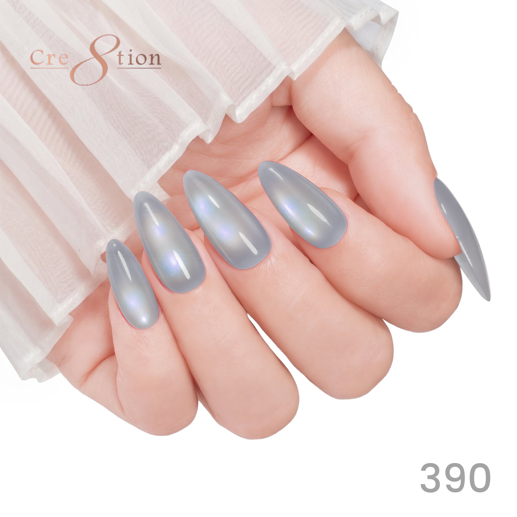 Cre8tion Cat Eye Soak Off Gel 0.5oz 390