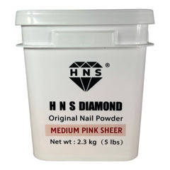 HNS MEDIUM PINK SHEER 5LBS FREE 2 TOP HNS DIAMOND