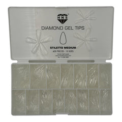 HNS GEL TIP STILETTO MEDIUM