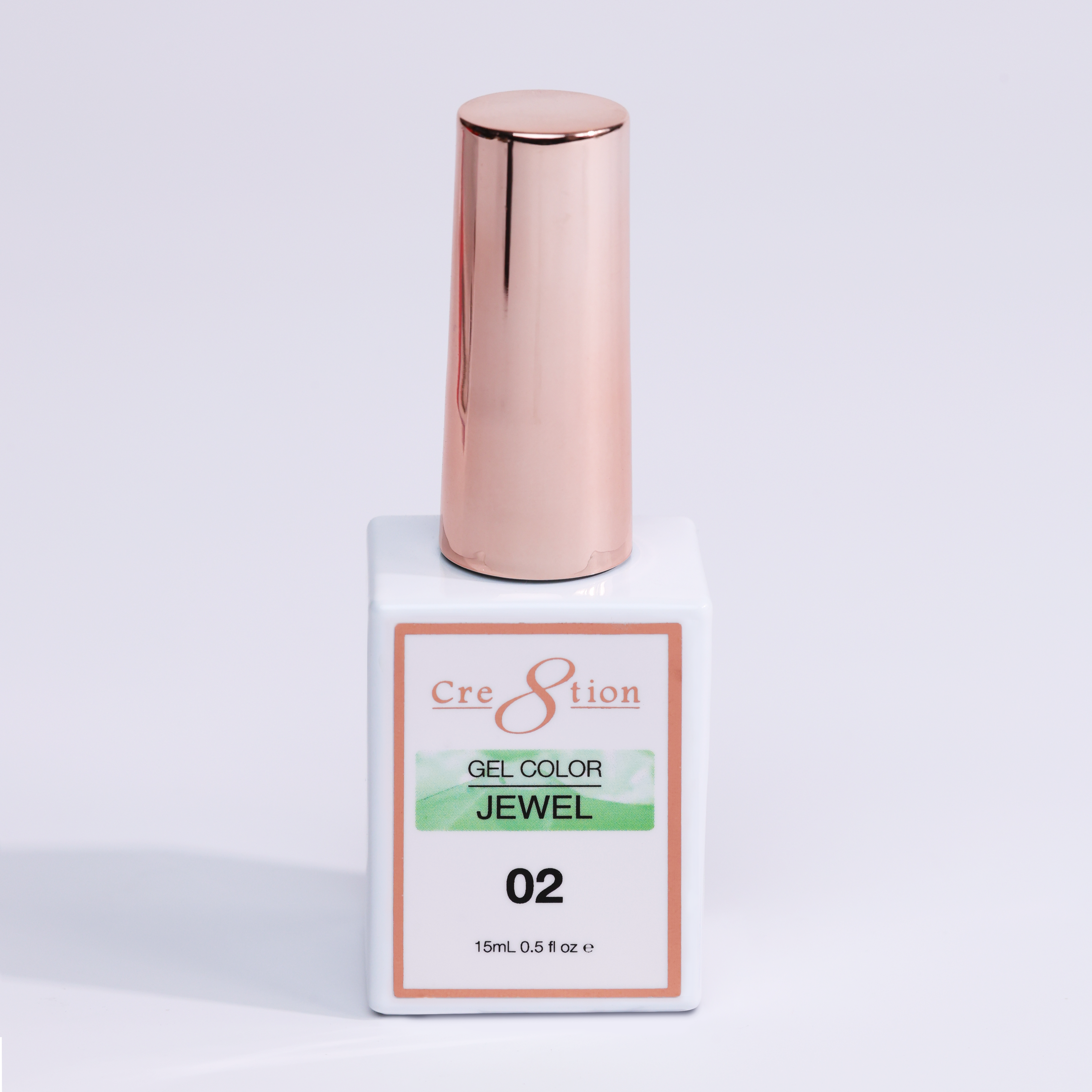 Cre8tion Soak Off Gel 0.5oz G02 - Jewel Collection