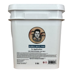 Rocky MDSD Bubble White Pink Nail Powder 5lbs [Buy 1 Free 1 Base 1 Top Rocky TPO HEMA Free]