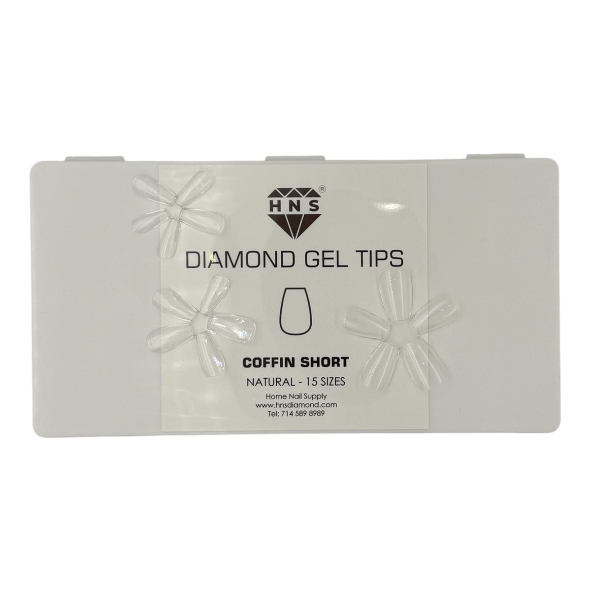 HNS GEL TIP COFFIN SHORT