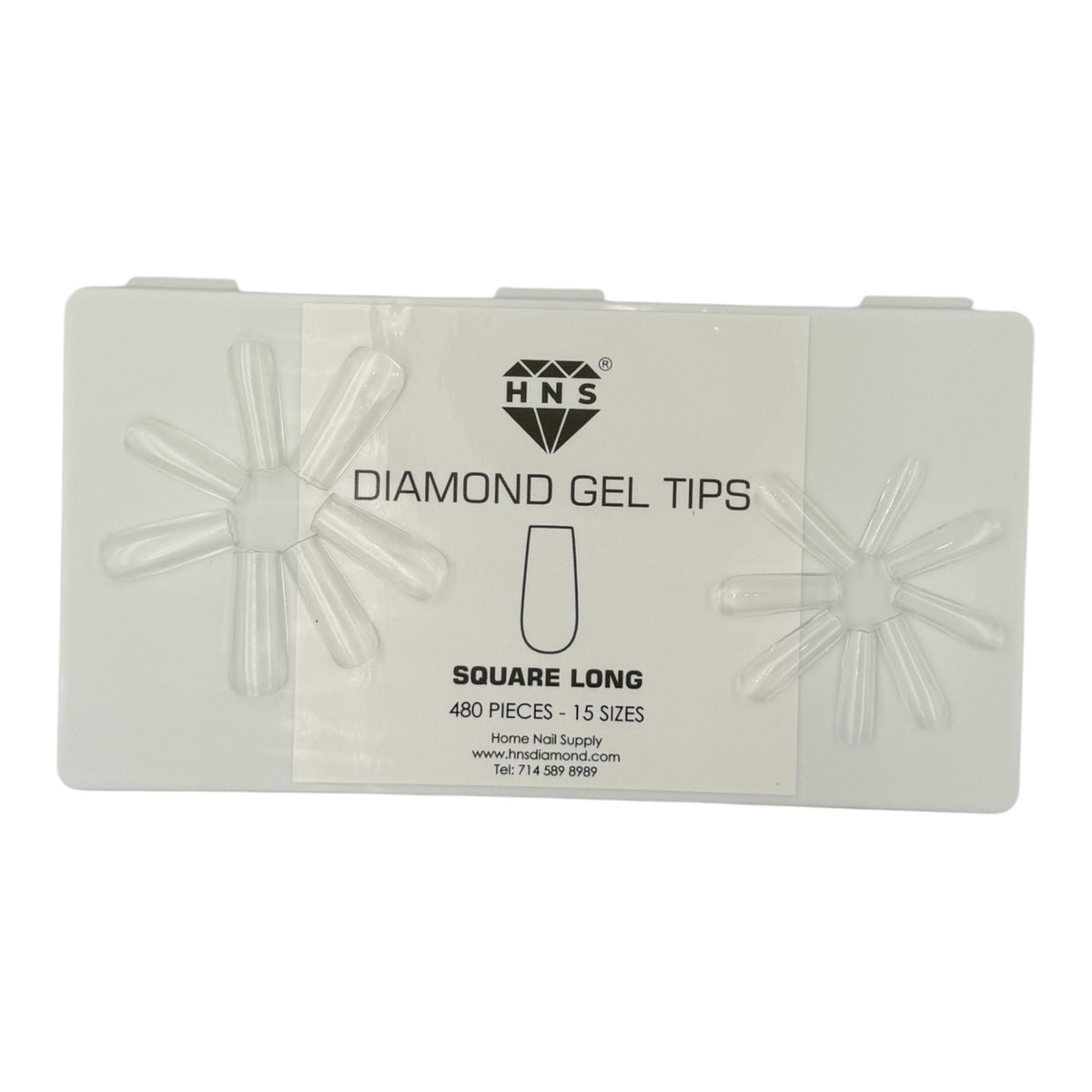HNS GEL TIP SQUARE LONG