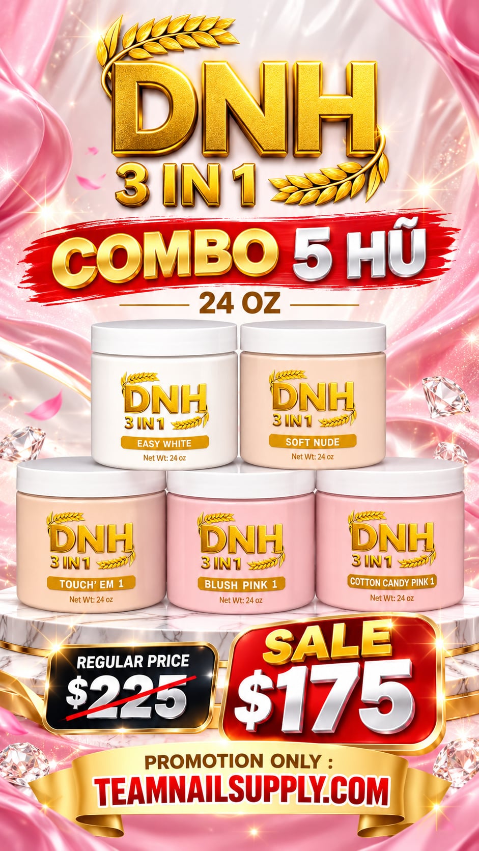 DNH 5x3 in 1 Powder 24oz Special Promotion